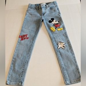 Levi's Mickey Mouse jeans Levi's 6/6x girls